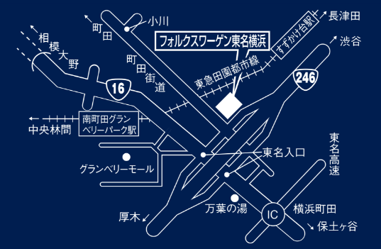 東名横浜 アクセスマップ