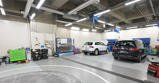 関東最大級のサービス工場